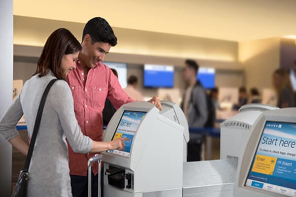 United-Airlines-check-in-kiosk